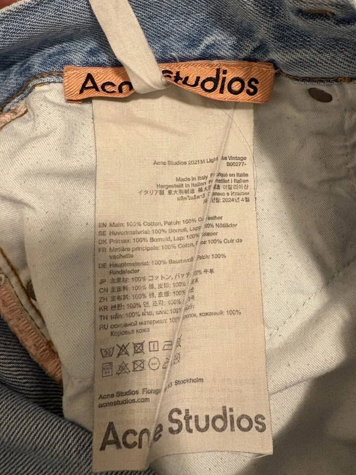 Acne Studio 2021M (Colour - Light Blue Jeans) - photo 5