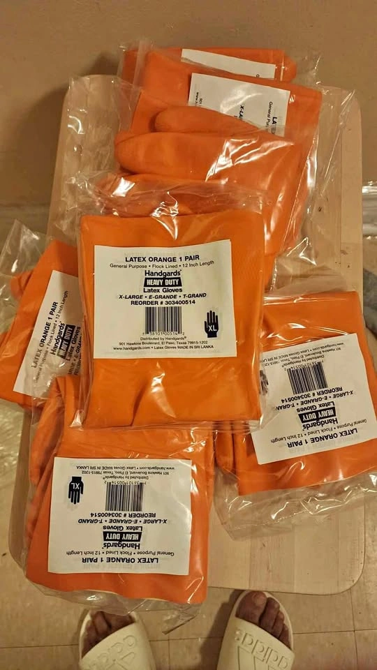 Latex gloves XL