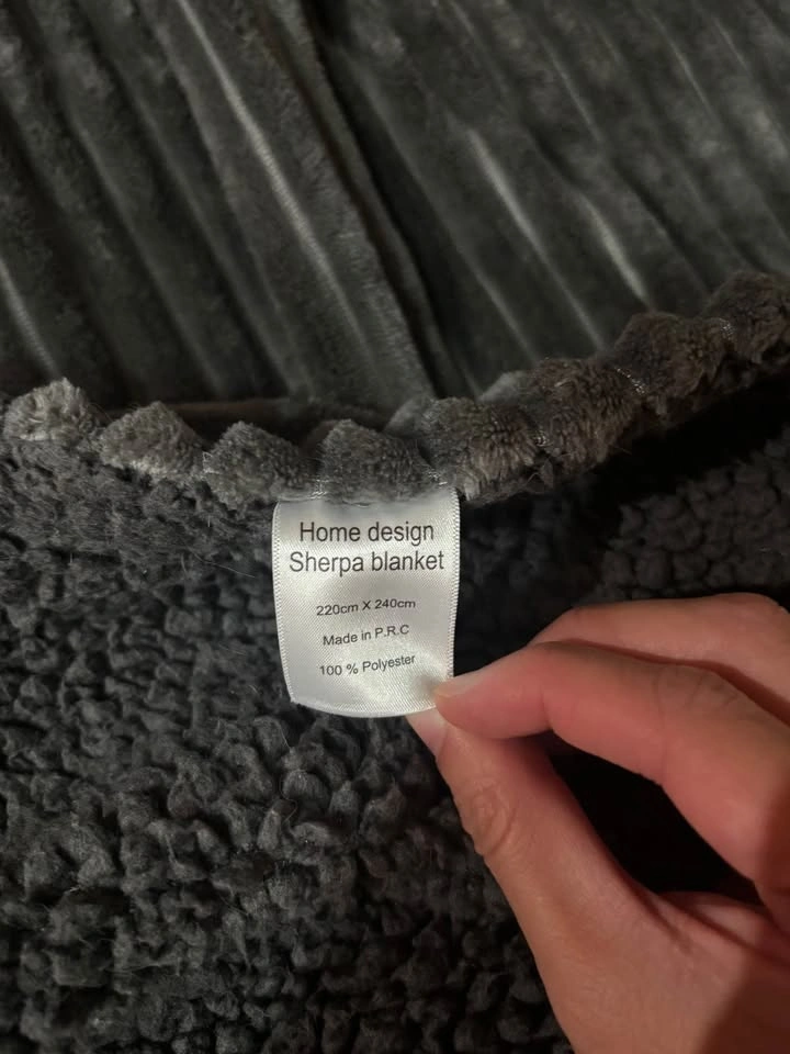 Home Design Sherpa Blanket - photo 2