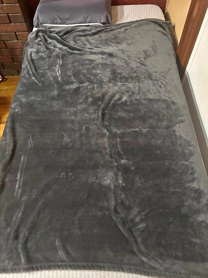Utopia Bedding Grey Flannel Fleece Blanket 50" x 60"
