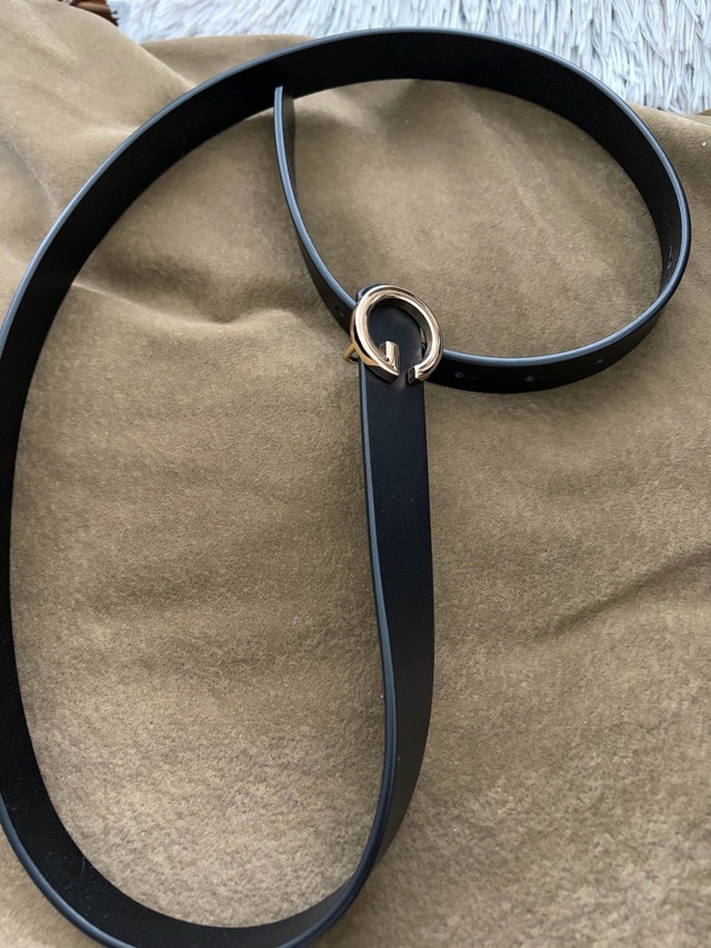 Black Leather Belt - photo 2
