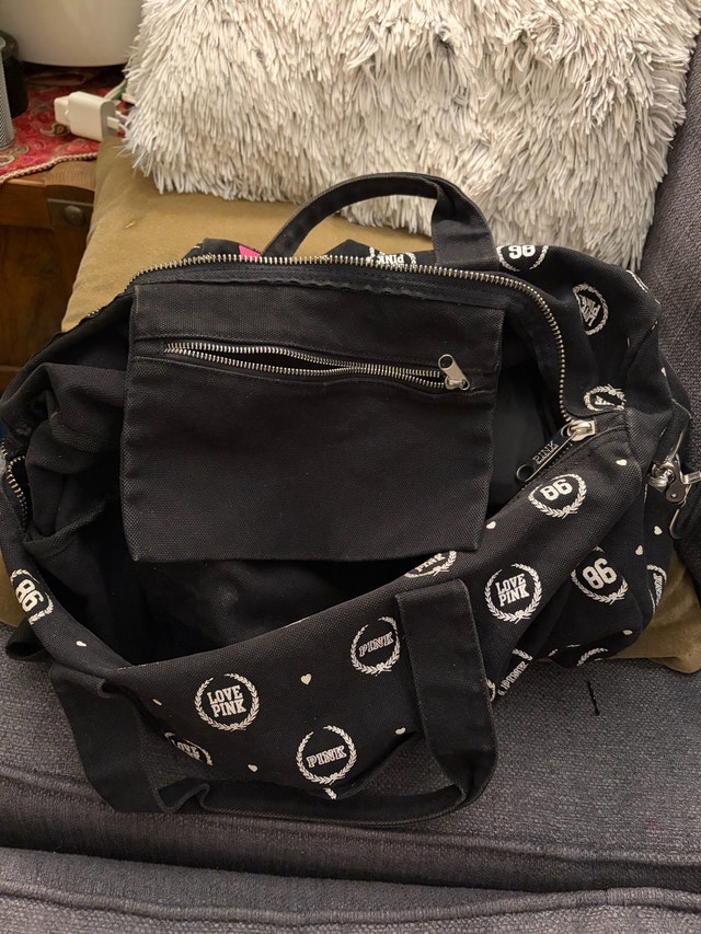 Victoria's Secret PINK Canvas Duffel Bag - photo 3