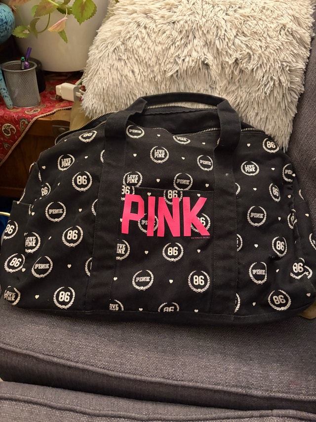 Victoria's Secret PINK Canvas Duffel Bag - photo 4