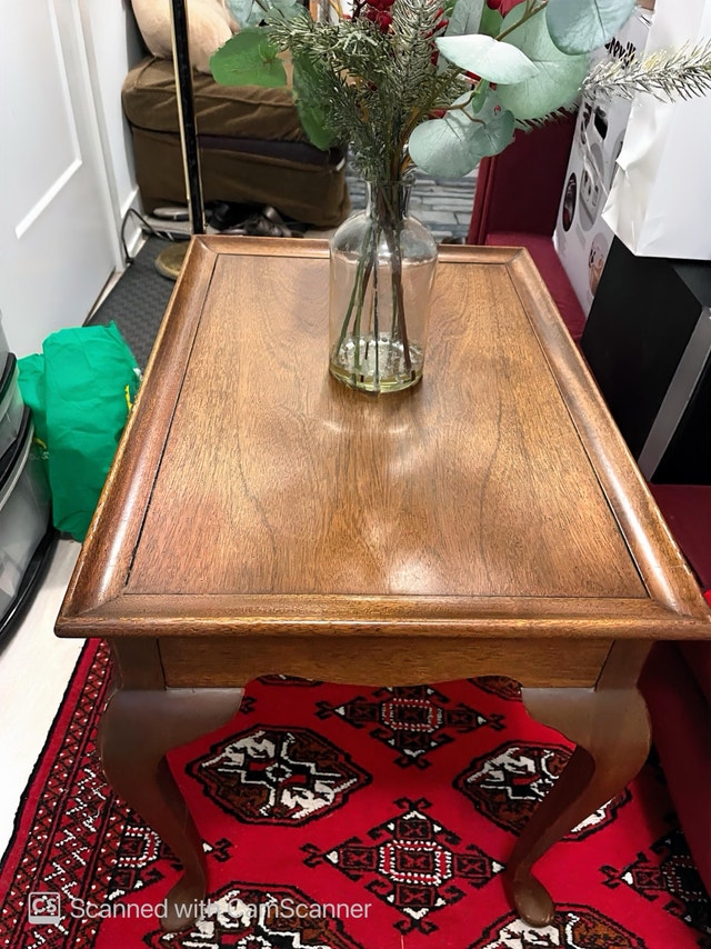 Wooden End Table