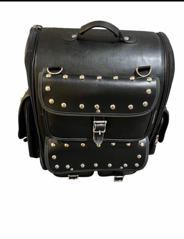 Studded Motorcycle Sissy Bar Bag - photo 4