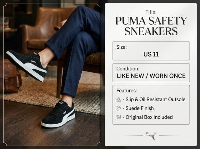 Puma Safety Sneakers