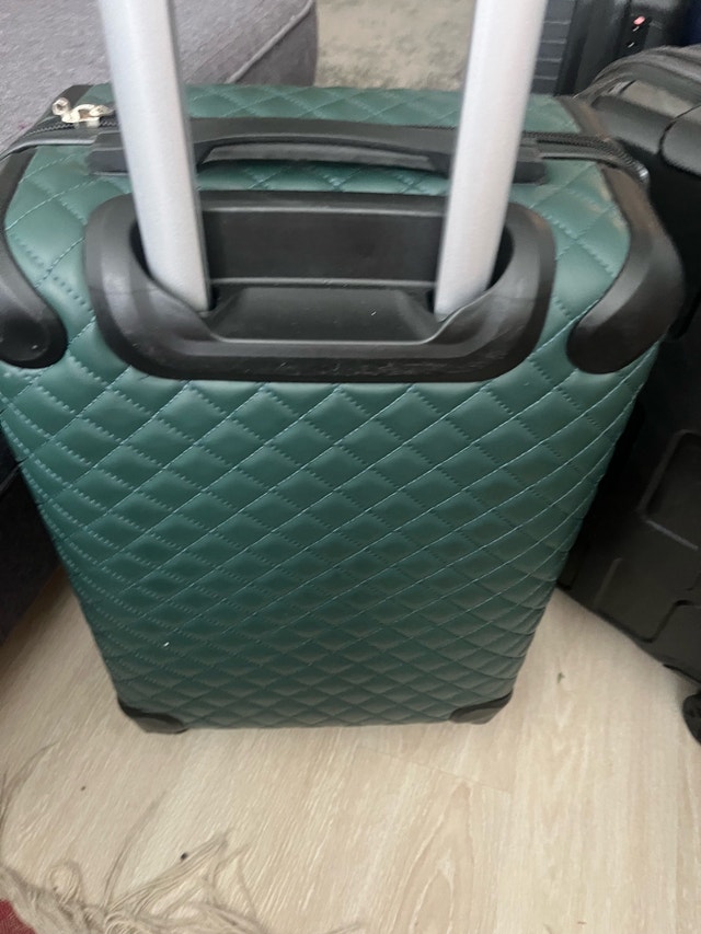 Quilted Carry-on Suitcase