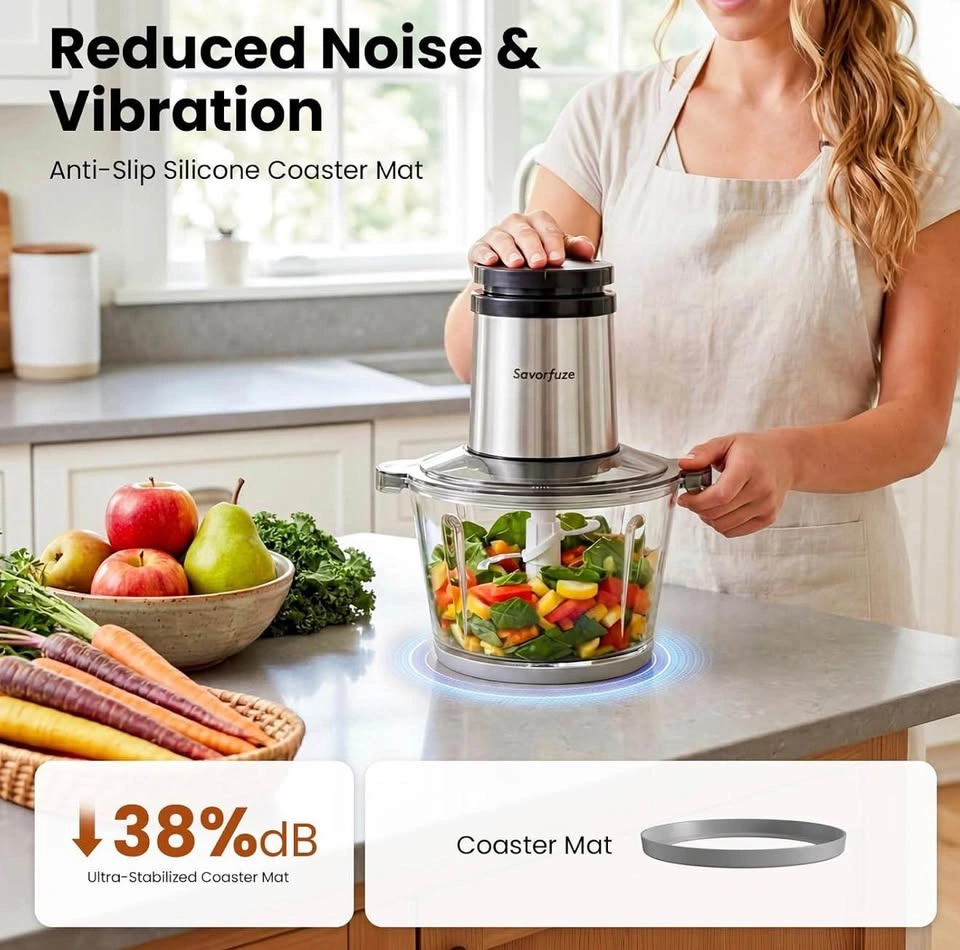 Electric Meat Grinder, Food Processor with 2 Bowls - photo 5
