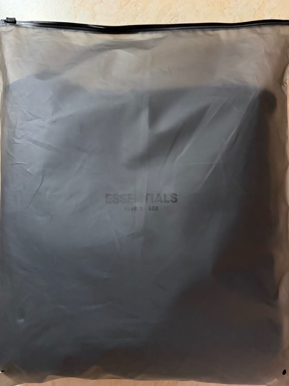 Full black Essentials Fear Of God hoodie - photo 4
