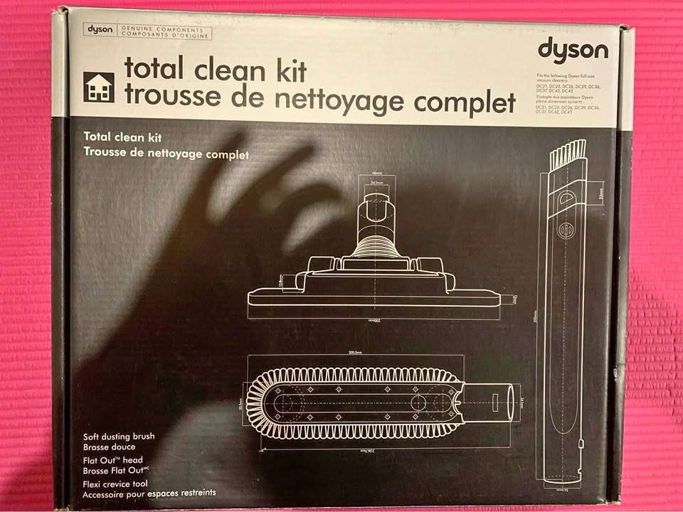 New Dyson Total clean kit