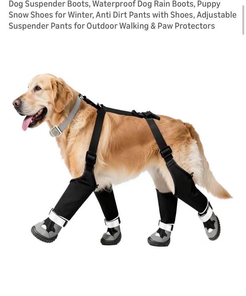 Dog boots with suspenders XL size - photo 3