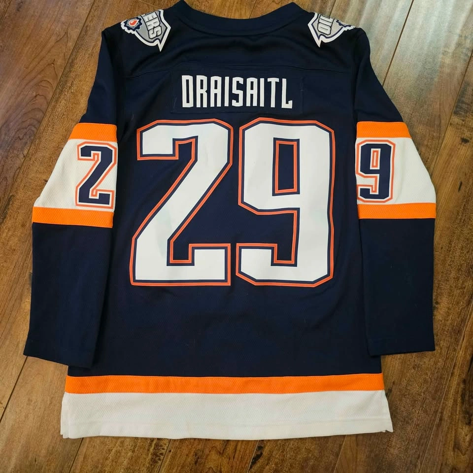 Fanatics Edmonton Oilers Leon Draisaitl Alternate Jersey - photo 2