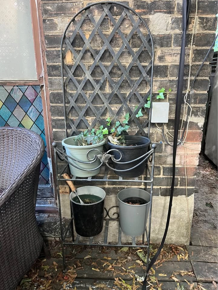 Metal Plant Stand and Trellis - photo 2