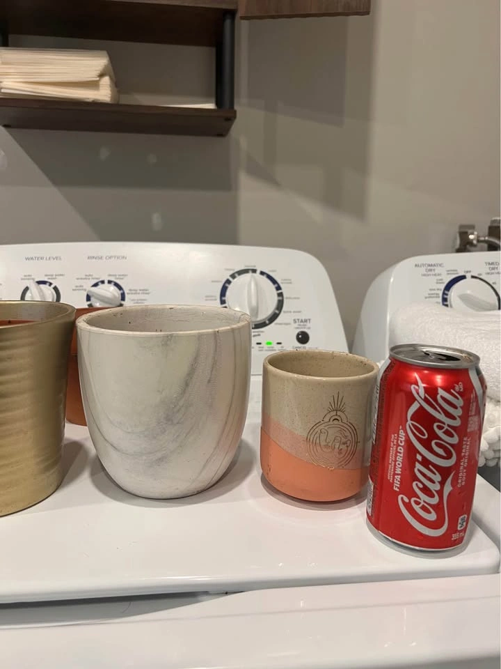 Set of 4 Decorative Planters Pots for Plants - photo 3