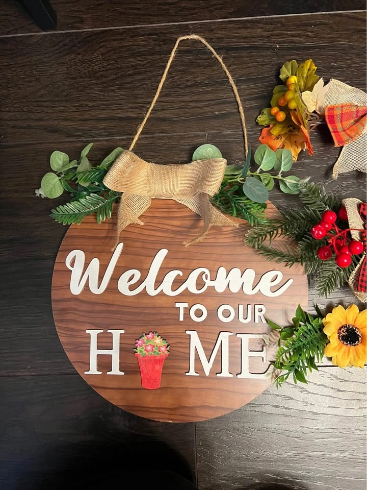 Welcome sign - photo 3