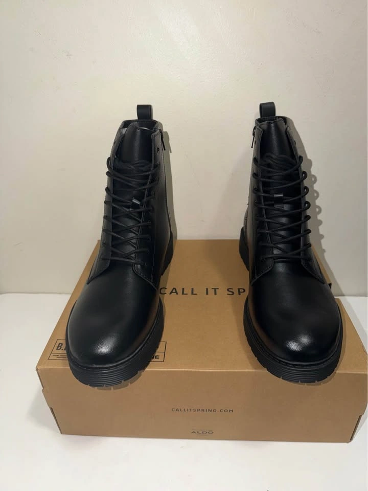 New Call It Spring Men Vegan Combat Boots. Size 11 & 12 US. - photo 2