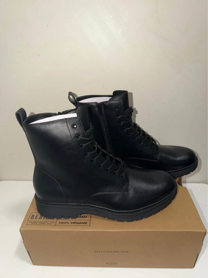 New Call It Spring Men Vegan Combat Boots. Size 11 & 12 US. - photo 4