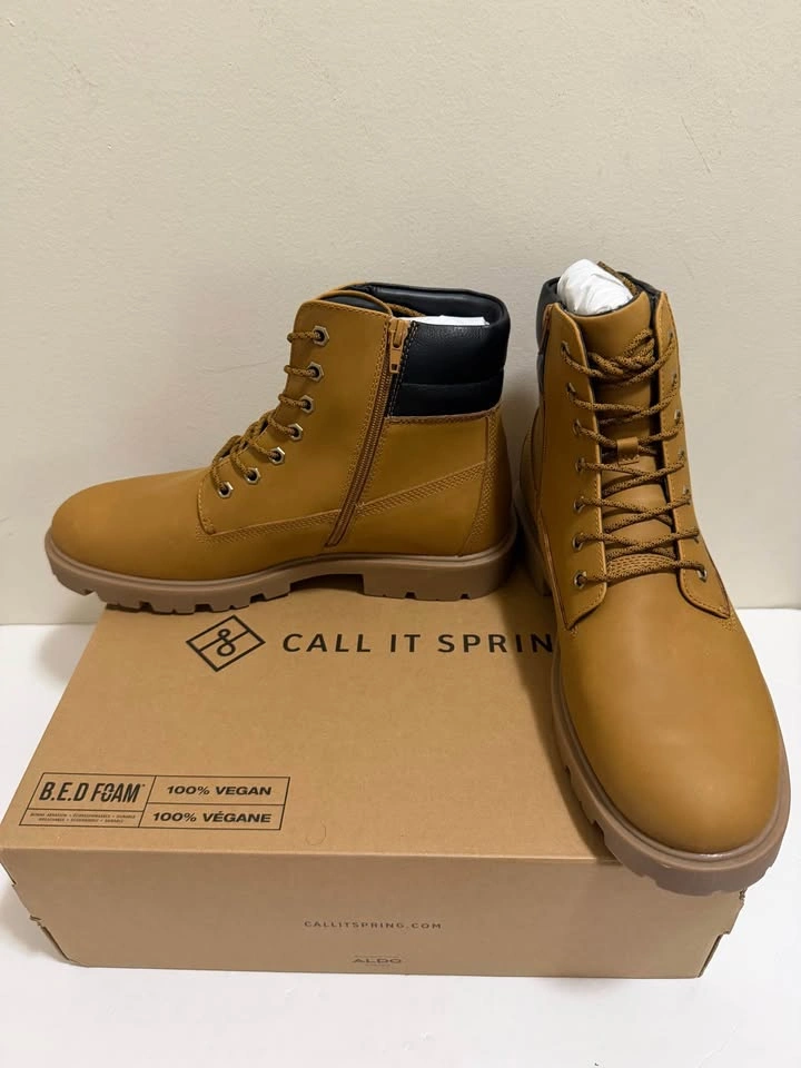 New Call It Spring Men Vegan Boots. Size 12 US. Firm price. - photo 2