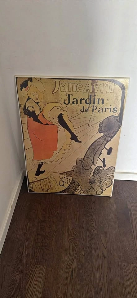 Henri de Toulouse-Lautrec Jane Avril Jardin de Paris Poster
