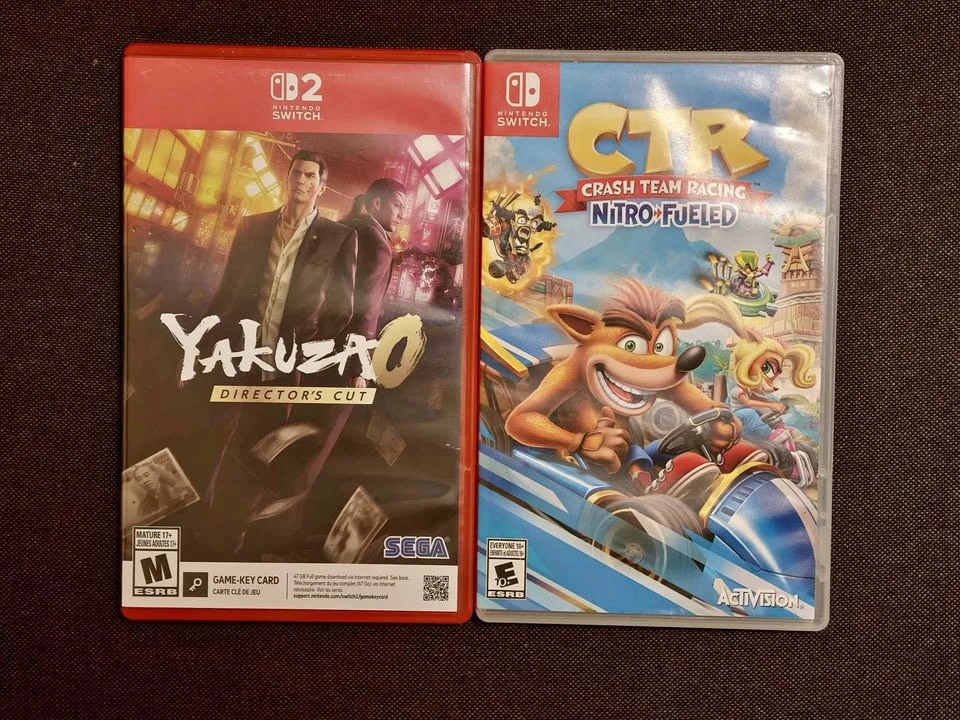 Nintendo Switch/Switch 2 games