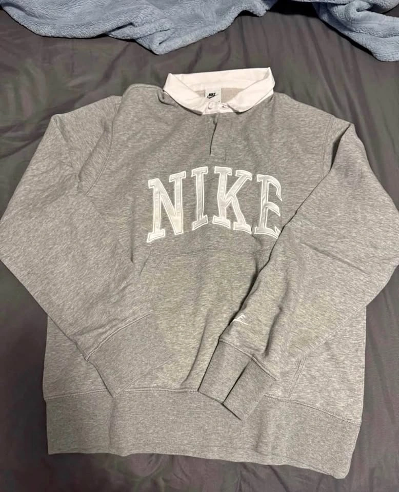 Nike polo sweater