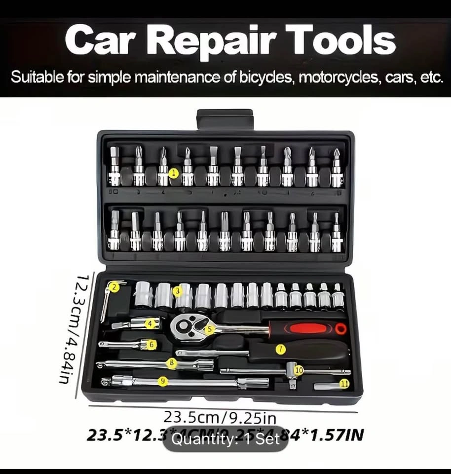 Brand New - 46 pieces tool set - photo 3