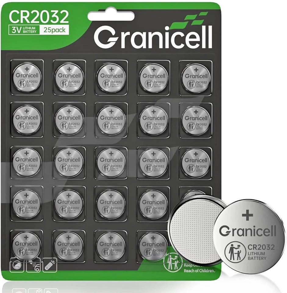 Granicell 2032 Battery Compatible with AirTag - 5 pieces