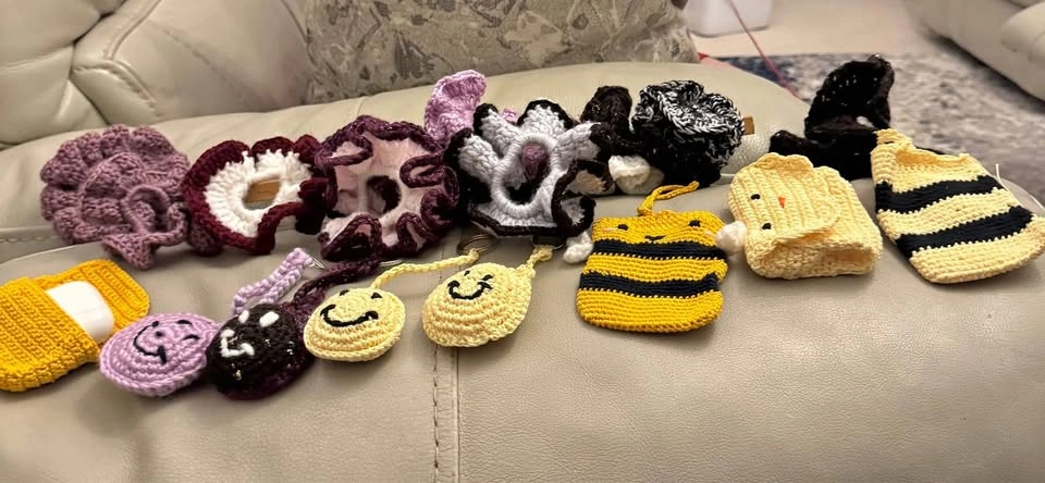 Handmade Crochet Accessories Bundle