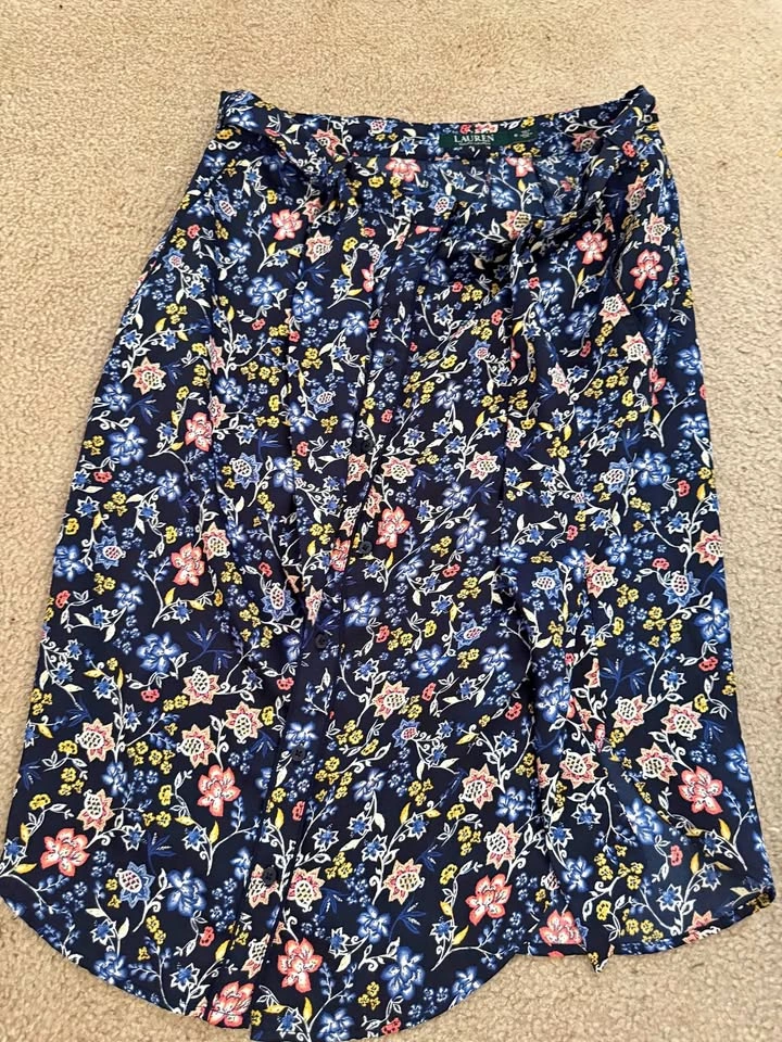 Lauren Ralph Lauren Floral Skirt Size 6