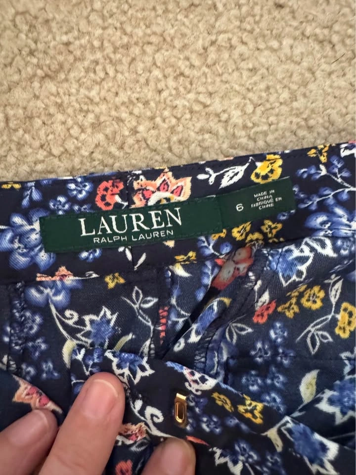 Lauren Ralph Lauren Floral Skirt Size 6 - photo 3