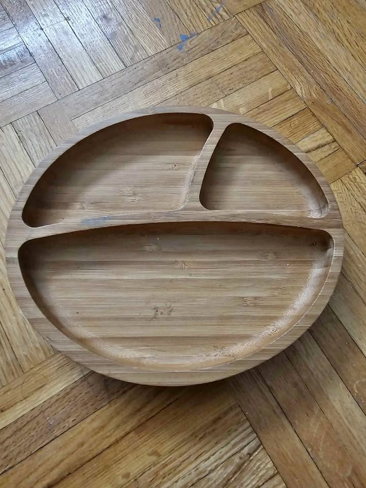 Avanchy Bamboo Baby/Toddler Plate