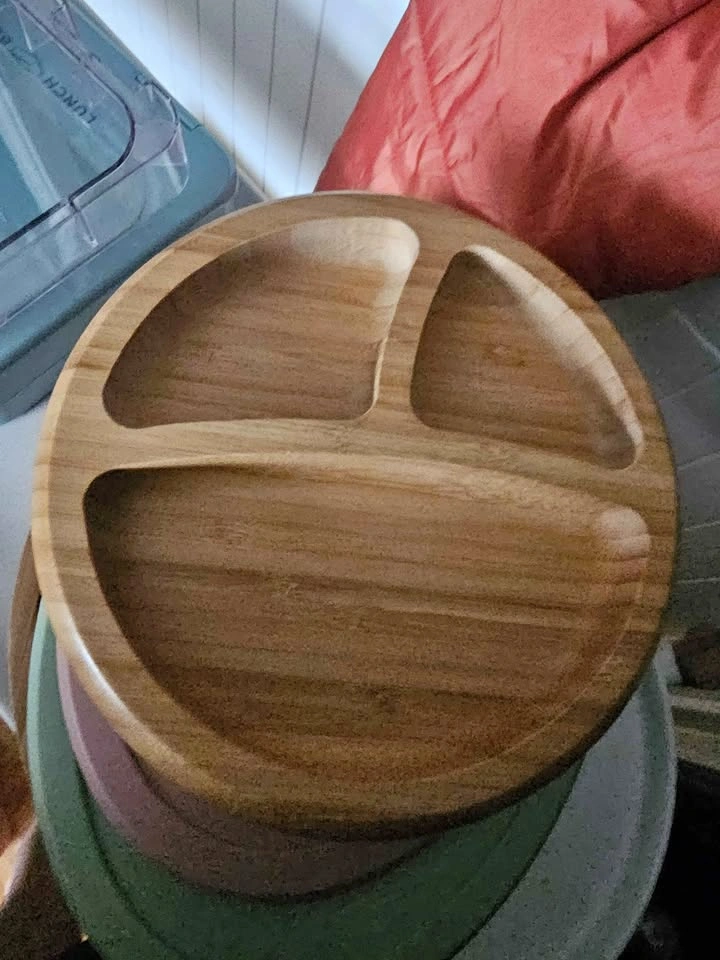 Avanchy Bamboo Baby/Toddler Plate