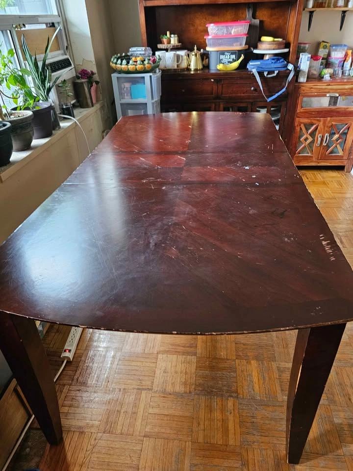 Solid Wood Dining Table - photo 2