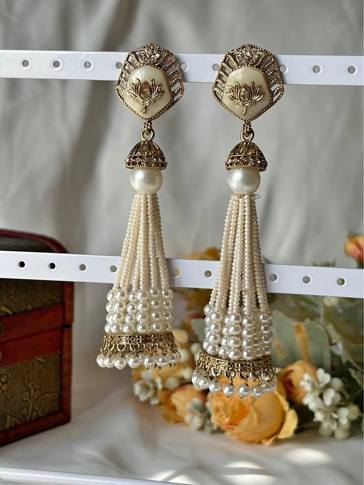 Shahi Lotus Earrings