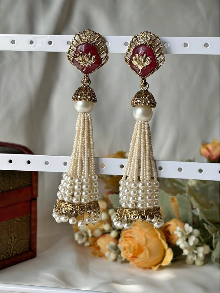 Shahi Lotus Earrings