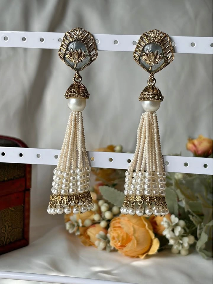 Shahi Lotus Earrings