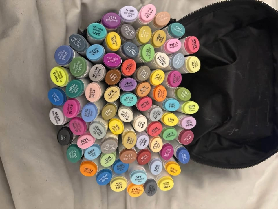 Ohuhu Oahu 80 count Alcohol Markers - photo 2