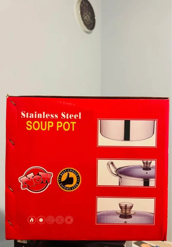 STAINLESS STEEL SOUP POT image indicator(4)
