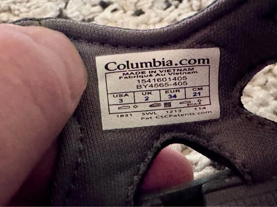 Columbia Techsun Sandals for Kids Brand New - photo 4