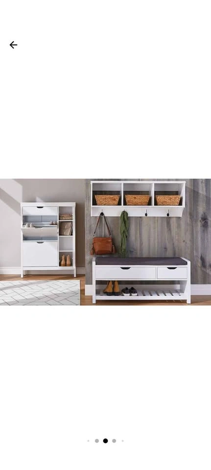 Narrow Shoe Cabinet - photo 4
