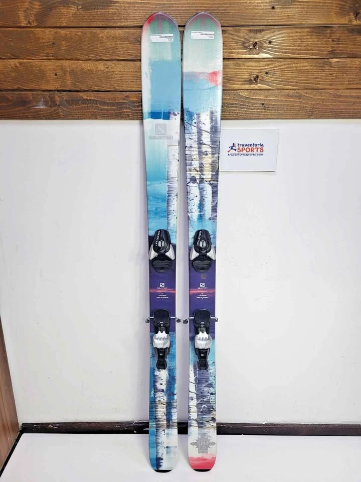 Women's 162 cm skis with bindings - photo 2