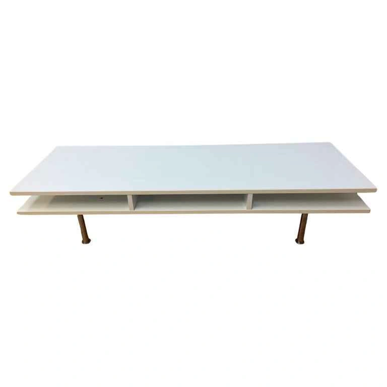Wood and metal TV bench - photo 2