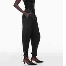 Baton/Aritzia REFINED SATIN CARGO PANT. Size 8 - photo 4