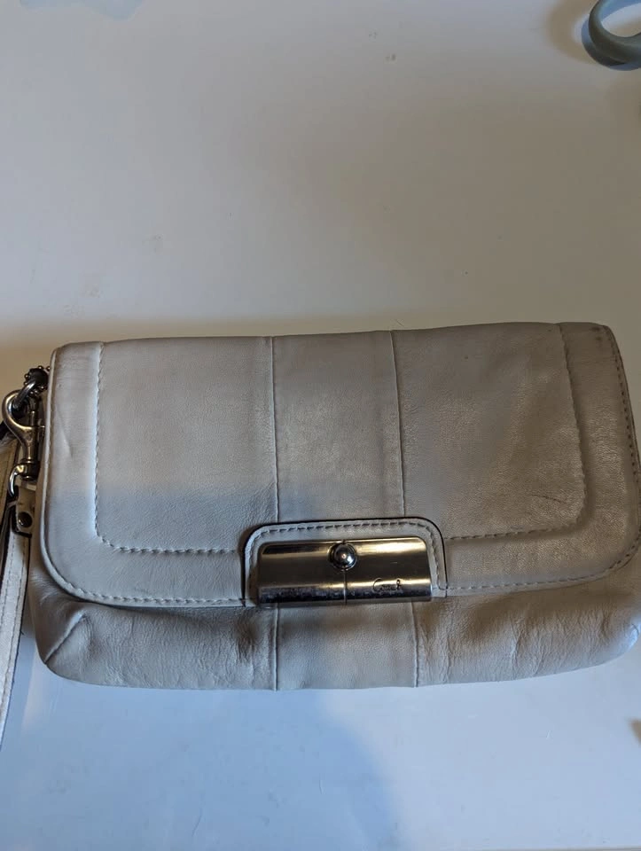 Coach Leather Clutch