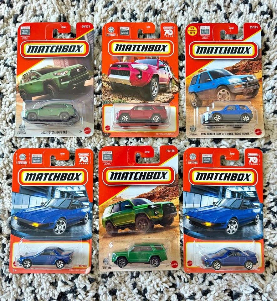 Matchbox Toyota Set