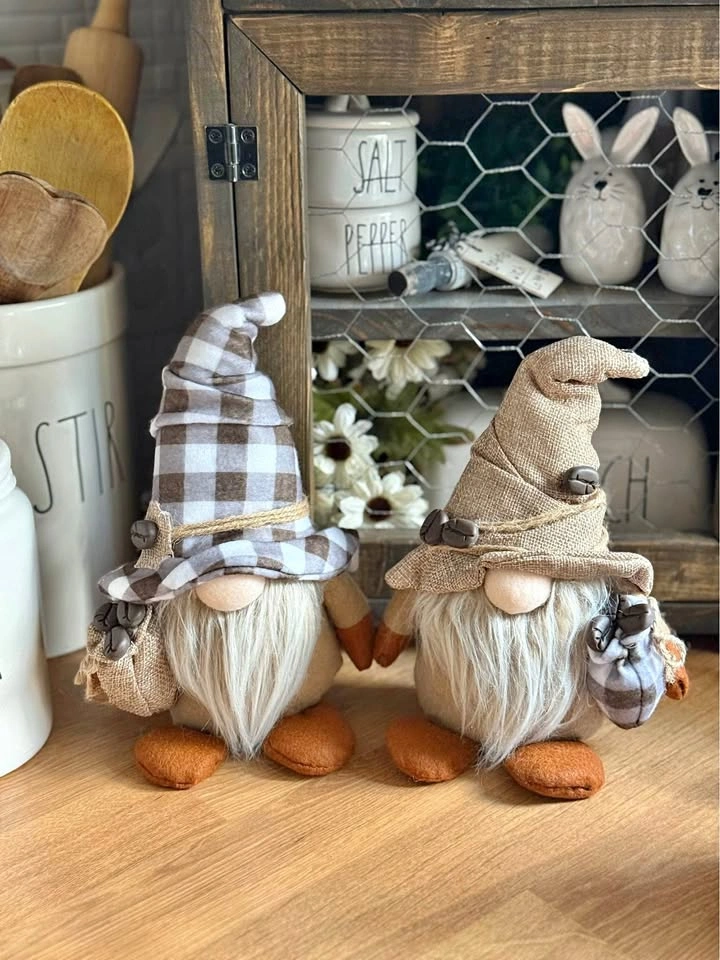 Set of 2 Coffee Bar Gnomes 🤎