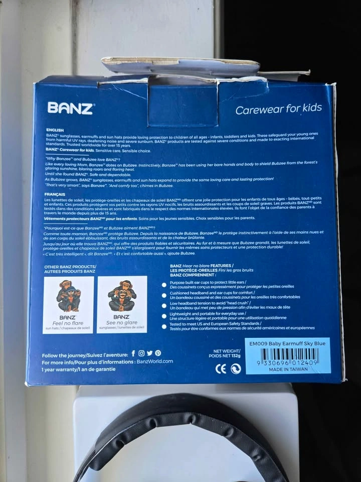 BANZ baby ear protection and Electric Nail Trimmer Set - photo 3