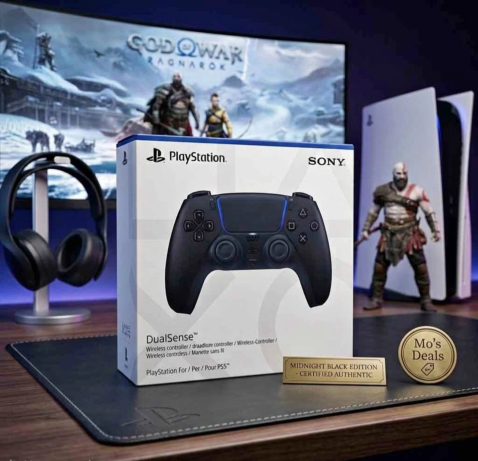 PS5 DualSense Controller - Midnight Black - Brand New