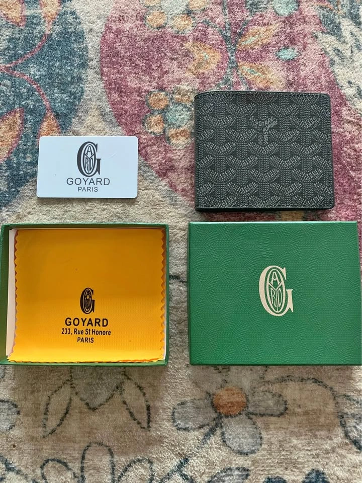 Black Goyard Wallet