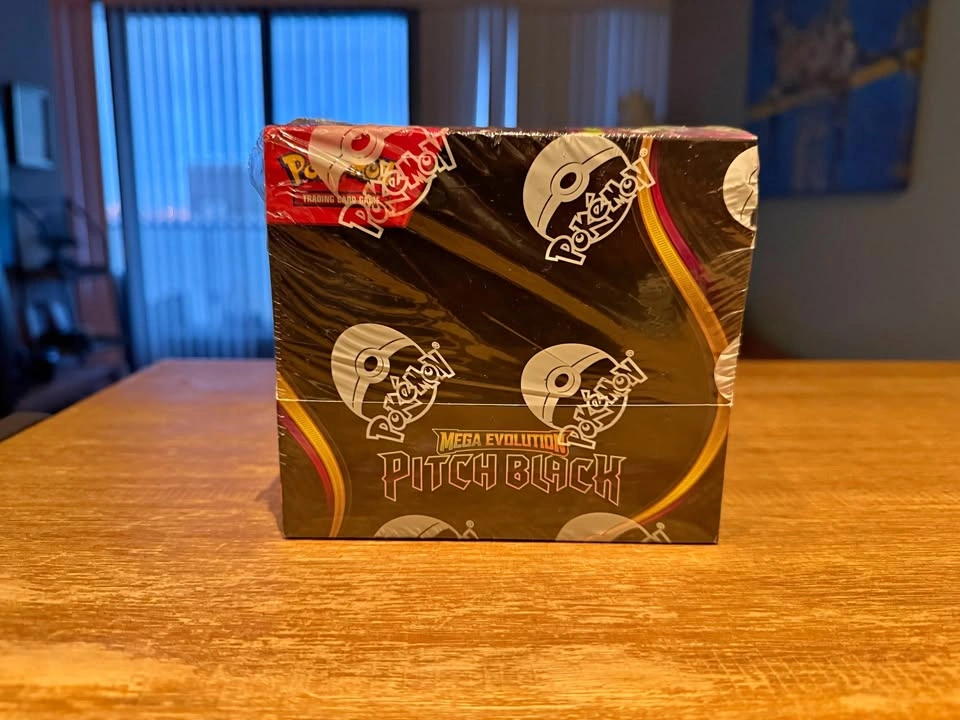 Pokemon Pitch Black Booster Box (has rip)